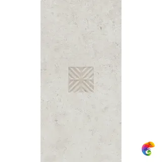 ID127 Декор Карму наборный серый светлый матовый 30х60 30x60x10