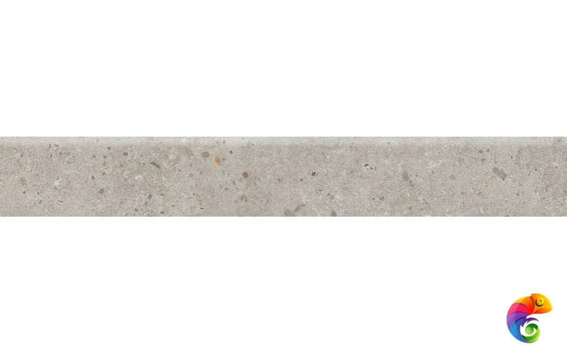 SG653720R/6BT Плинтус Риккарди серый светлый матовый 60x9,5x0,9