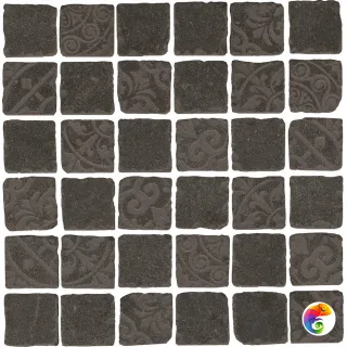 SBM001/DD639820 Декор Про Фьюче коричневый мозаичный 30x30x0,9