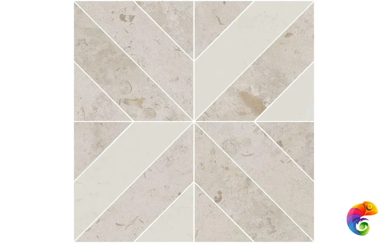 ID125T Декор Про Лаймстоун бежевый матовый 60x60x0,9