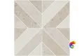 ID125T Декор Про Лаймстоун бежевый матовый 60x60x0,9