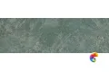 13116TR Эвора зеленый глянцевый обрезной 30x89,5x0,9