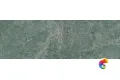 13116TR Эвора зеленый глянцевый обрезной 30x89,5x0,9