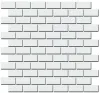 191/001T Декор Турнон белый мозаичный матовый 32x30x0,9