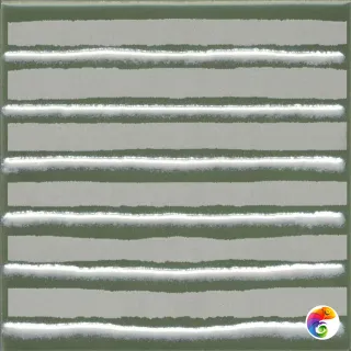 KMD3STA027GN Декор Бахия 4 зелёный глянцевый 9,8x9,8x0,7