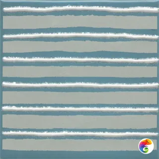 KMD3STA028GN Декор Бахия 4 бирюзовый глянцевый 9,8x9,8x0,7
