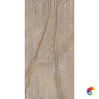 KMD3STA071BR Декор Ифран бежевый светлый глянцевый обрезной 60x119,5x0,9