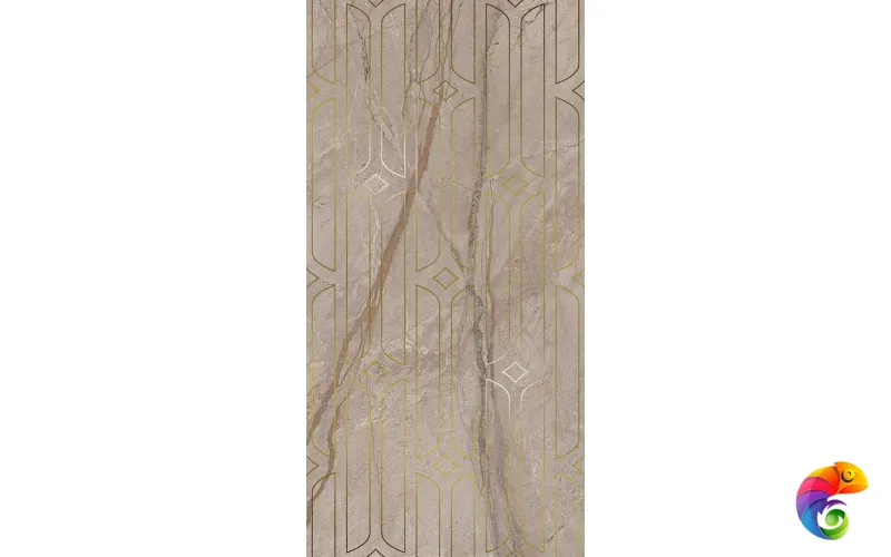KMD3STA071BR Декор Ифран бежевый светлый глянцевый обрезной 60x119,5x0,9