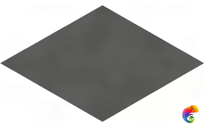 KMD2SRB004BN Декор Риад серый тёмный глянцевый 13,5x7,8x0,9