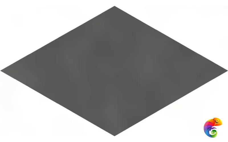 KMD2SRB004BN Декор Риад серый тёмный глянцевый 13,5x7,8x0,9