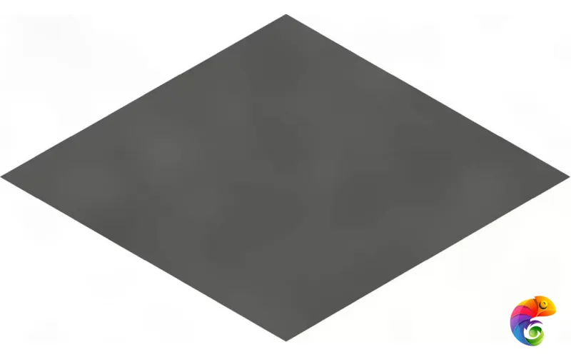 KMD2SRB004BN Декор Риад серый тёмный глянцевый 13,5x7,8x0,9