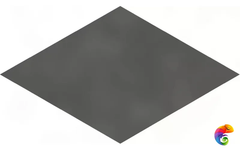 KMD2SRB004BN Декор Риад серый тёмный глянцевый 13,5x7,8x0,9