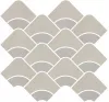KMD2HID007BR Декор Таделакт наборный бежевый светлый, серый матовый обрезной 30x28x0,9