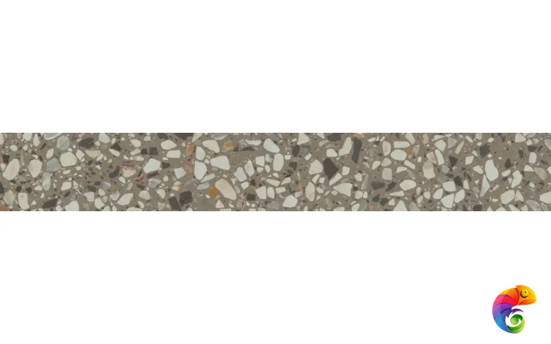 KM6060G0011RBT6 Плинтус Бричиола серый матовый обрезной 60x9,5x0,9