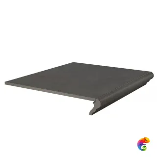 KM4040G0041NGTF Ступень фронтальная Хадду серый тёмный матовый 40,2x34x0,8