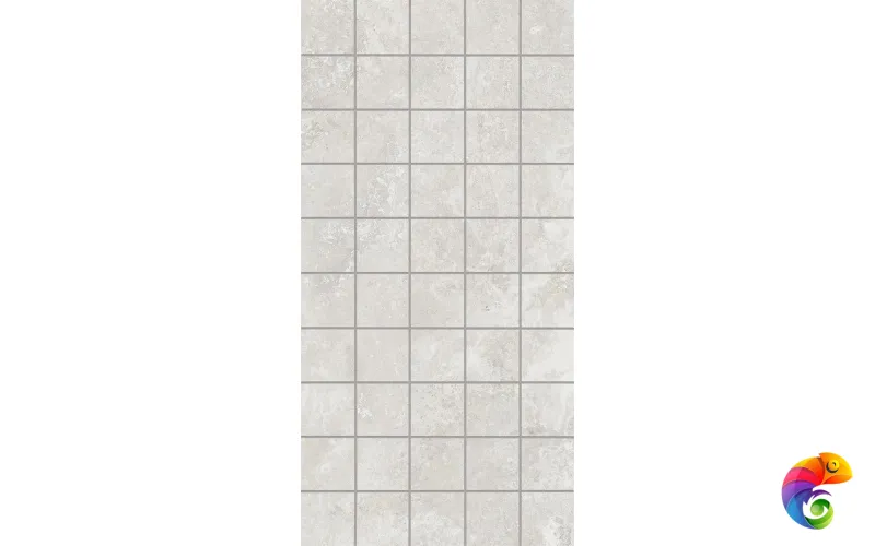 KMD2PTG005BR Декор чипсет Литос серый светлый матовый обрезной 30x60x0,9