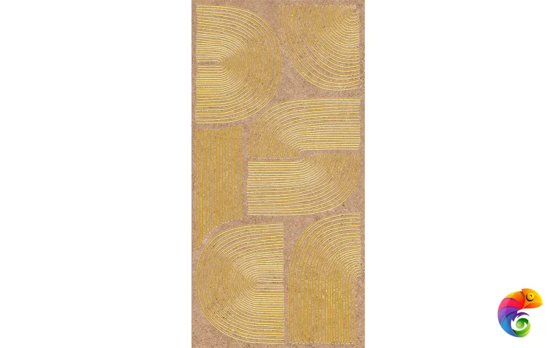 KMD3STA112BR Декор Руссильон оранжевый светлый матовый обрезной 30x60x0,9