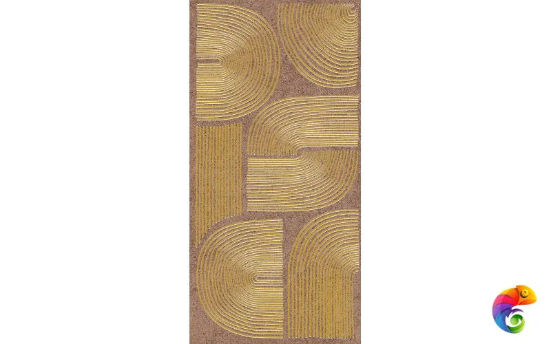 KMD3STA114BR Декор Руссильон коричневый матовый обрезной 30x60x0,9