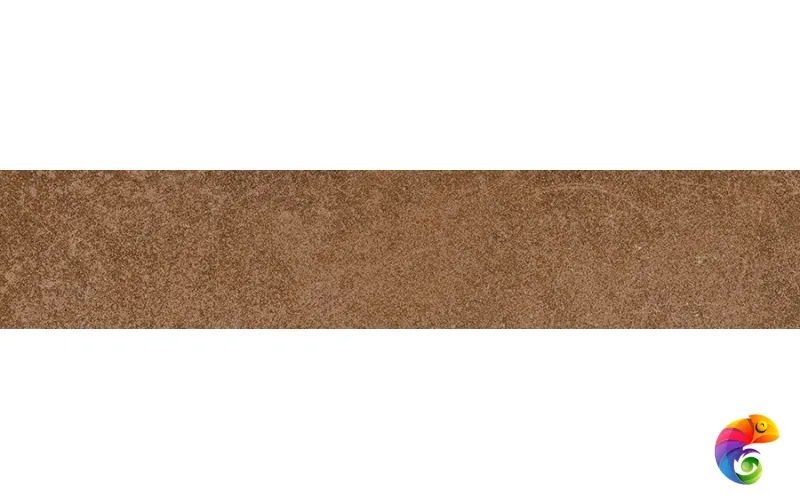 KM6060G0661RBT6 Плинтус Руссильон коричневый матовый обрезной 60x9,5x0,9