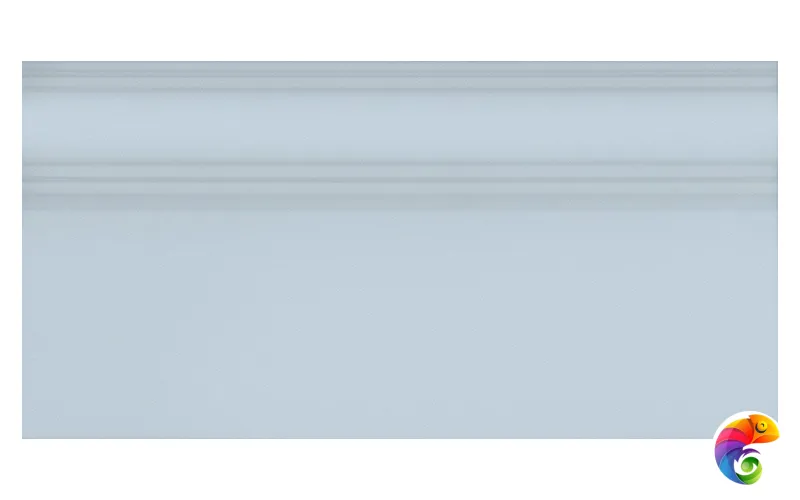 KML2FME002BR Плинтус Гране синий светлый матовый обрезной 20x40x1,6