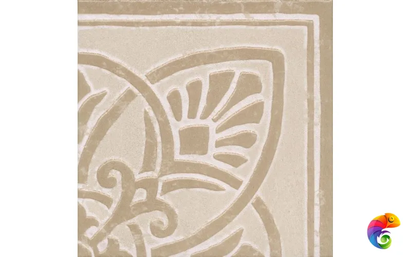 HGD/A117/DD9000 Декор Про Стоун ковёр угол светлый беж 30х30х8