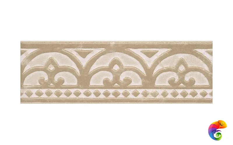 HGD/A118/DD9000 Бордюр Про Стоун ковёр светлый беж 30х9,5х8