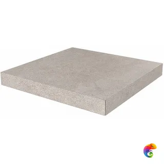 DD600300R/GCA Ступень угловая клееная Про Стоун светлый 33х33х11