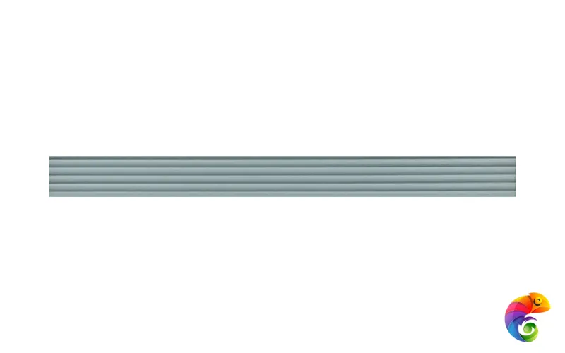 LSA010R Бордюр Монфорте ментоловый структура обрезной 40х3,4