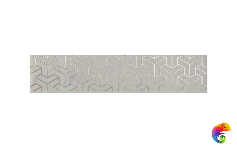 AD/B569/6398 Бордюр Ломбардиа серый 25x5,4x8