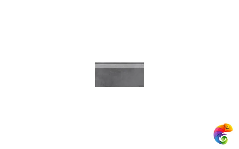 DD253700R/GR Ступень Мирабо серый темный обрезной 30x60x9