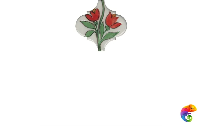 VT/A313/65000 Декор Авейру 5 глянцевый 6,5х6,5 6,5x6,5x7