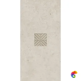 ID128 Декор Карму наборный бежевый матовый 30х60 30x60x10