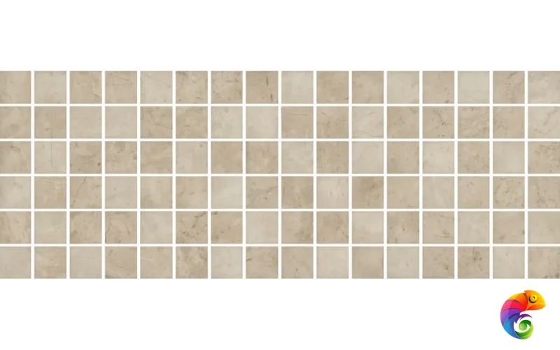 MM15149 Декор Монсанту мозаичный бежевый светлый глянцевый 15х40 15x40x6,9