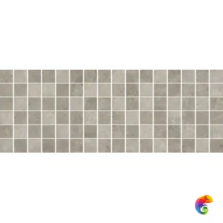 MM15150 Декор Монсанту мозаичный серый светлый глянцевый 15х40 15x40x6,9