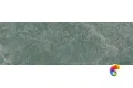 13116R Эвора зеленый глянцевый обрезной 30х89,5 30x89,5x11