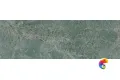 13116R Эвора зеленый глянцевый обрезной 30х89,5 30x89,5x11