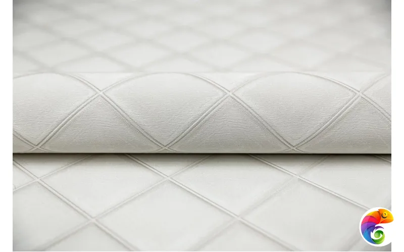 KM5511 Обои виниловые Палаццо, фон-2, белый (1, Т E) прямая стыковка