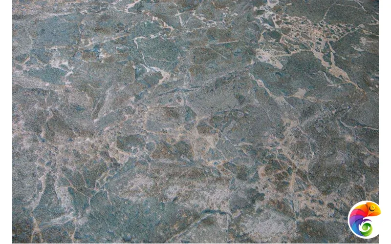 KM5705 Обои виниловые Мармарос, мотив, зеленый  (1, Т B)