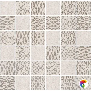 DD201520/MM Декор Про Дабл бежевый светлый мозаичный 30x30x0,9