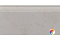 DD205200R/GR Cтупень Про Лаймстоун серый натуральный обрезной 60х30 30x60x11
