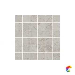 DD205320/MM Декор Про Лаймстоун серый светлый матовый мозаичный 30x30x0,9