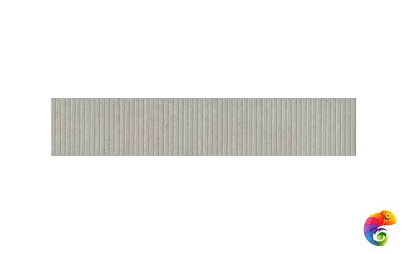 OS/A358/SG1748N Бордюр Скарпа серый светлый матовый структура 40,2x7,7x0,8