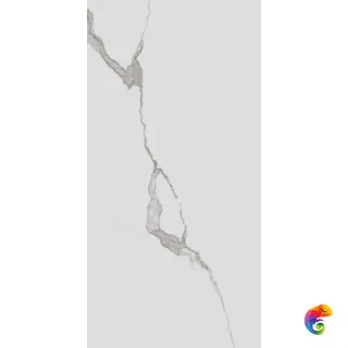 48011R Монте Тиберио белый глянцевый обрезной 40x80x1