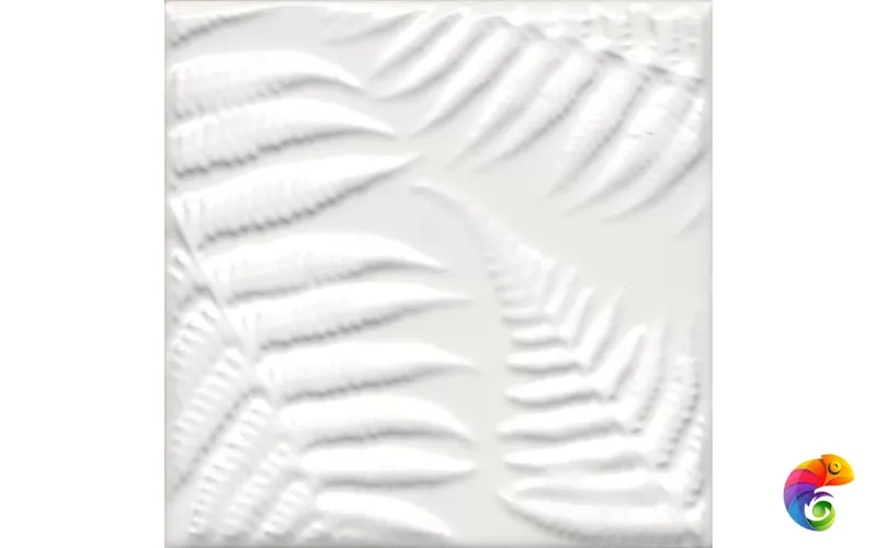 KMD2SFD001BN Декор Агдаль 3 белый матовый структура 15x15x0,9