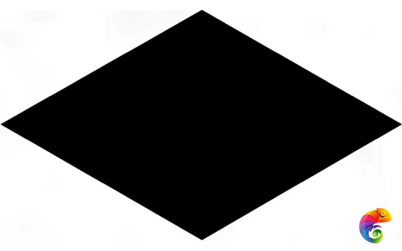 KMD2SRB005BN Декор Риад чёрный глянцевый 13,5x7,8x0,9