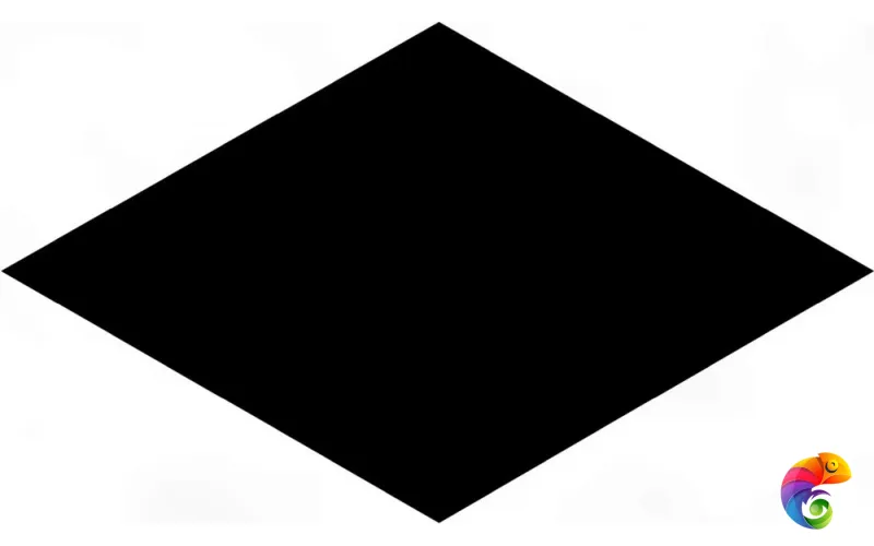 KMD2SRB005BN Декор Риад чёрный глянцевый 13,5x7,8x0,9