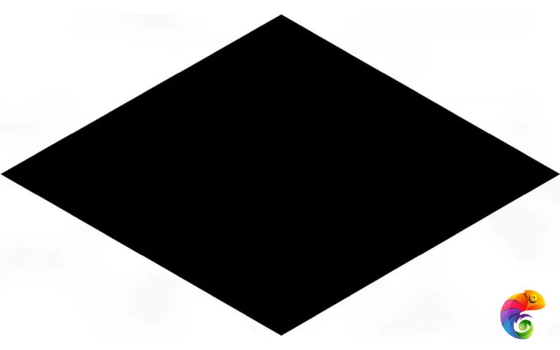 KMD2SRB005BN Декор Риад чёрный глянцевый 13,5x7,8x0,9