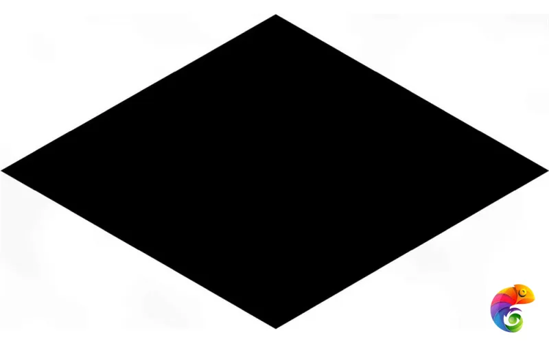 KMD2SRB005BN Декор Риад чёрный глянцевый 13,5x7,8x0,9