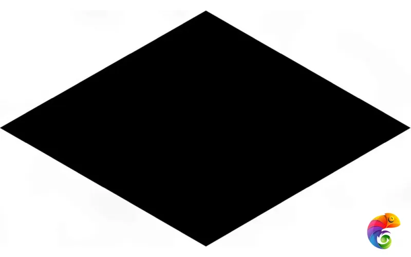 KMD2SRB005BN Декор Риад чёрный глянцевый 13,5x7,8x0,9