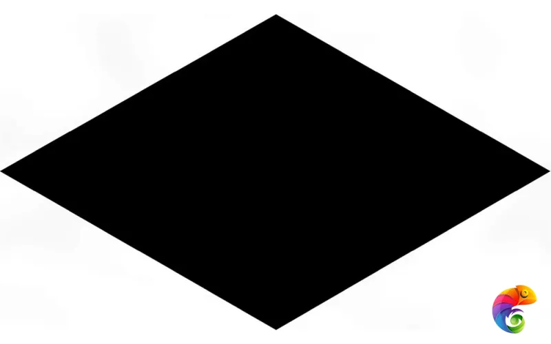 KMD2SRB005BN Декор Риад чёрный глянцевый 13,5x7,8x0,9